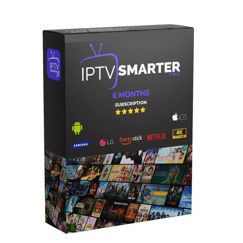 Smarters Pro Subscription 6 Months